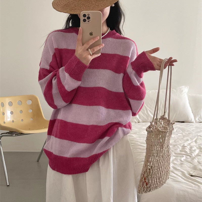 Stripe sweater